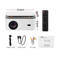 Devanti Video Project 4K 1080P Android 5G Wifi Home Cinema - SuperSaverAU - view 2