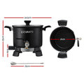 Devanti Wax Melter 5L with 1200W Electric Heating - Black
