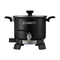 Devanti Wax Melter 5L with 1200W Electric Heating - Black