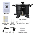 Devanti Wax Melter 5L with 1200W Electric Heating - Black