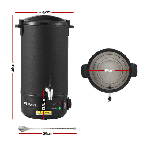 10L Wax Melter 1520W with Thermal Safety Shutoff & Pour Spout - SuperSaverAU - view 2