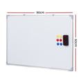 Premium 60x90cm Magnetic Whiteboard Erase Board with Marker Eraser Tray