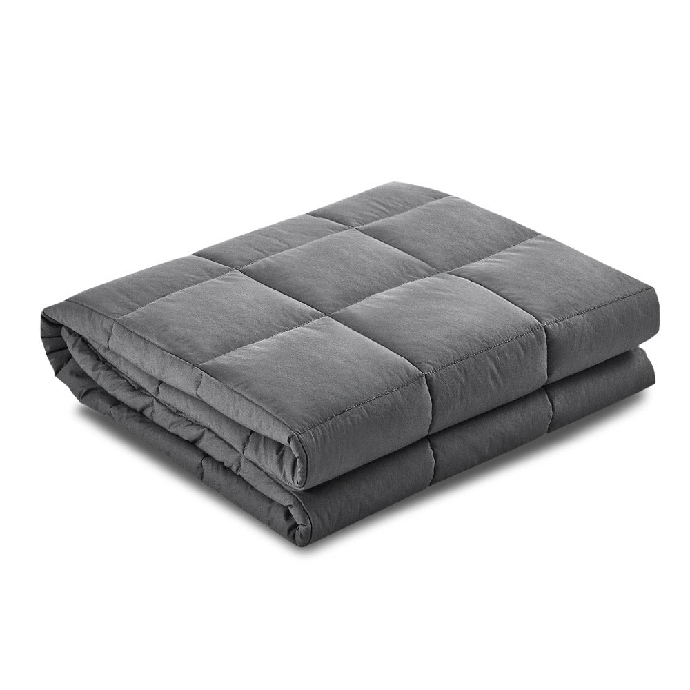 Giselle Bedding Weighted Blanket 2.3KG 76cm x 102cm, 100% Microfibre, DTPS - SuperSaverAU - view 1