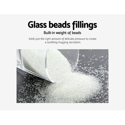 Giselle Bedding Weighted Blanket 2.3KG 76cm x 102cm, 100% Microfibre, DTPS