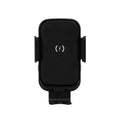 Devanti Wireless Car Charger 15W Fast Charging, Suction Cup & Air Vent Clip, 23x9.5x12cm - SuperSaverAU - view 3