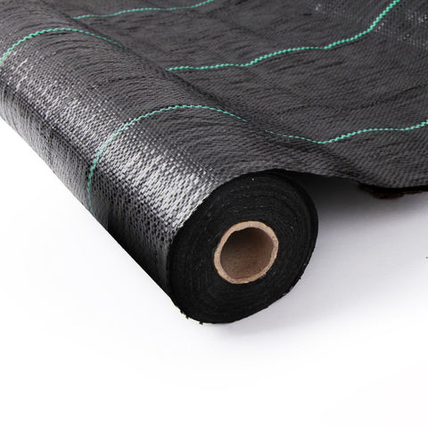 Instahut 0.915m x 50m Weed Control Mat - UV Resistant, Durable, Porous Surface - SuperSaverAU - view 1