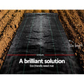 Instahut 0.915m x 50m Weed Control Mat - UV Resistant, Durable, Porous Surface - SuperSaverAU - view 4