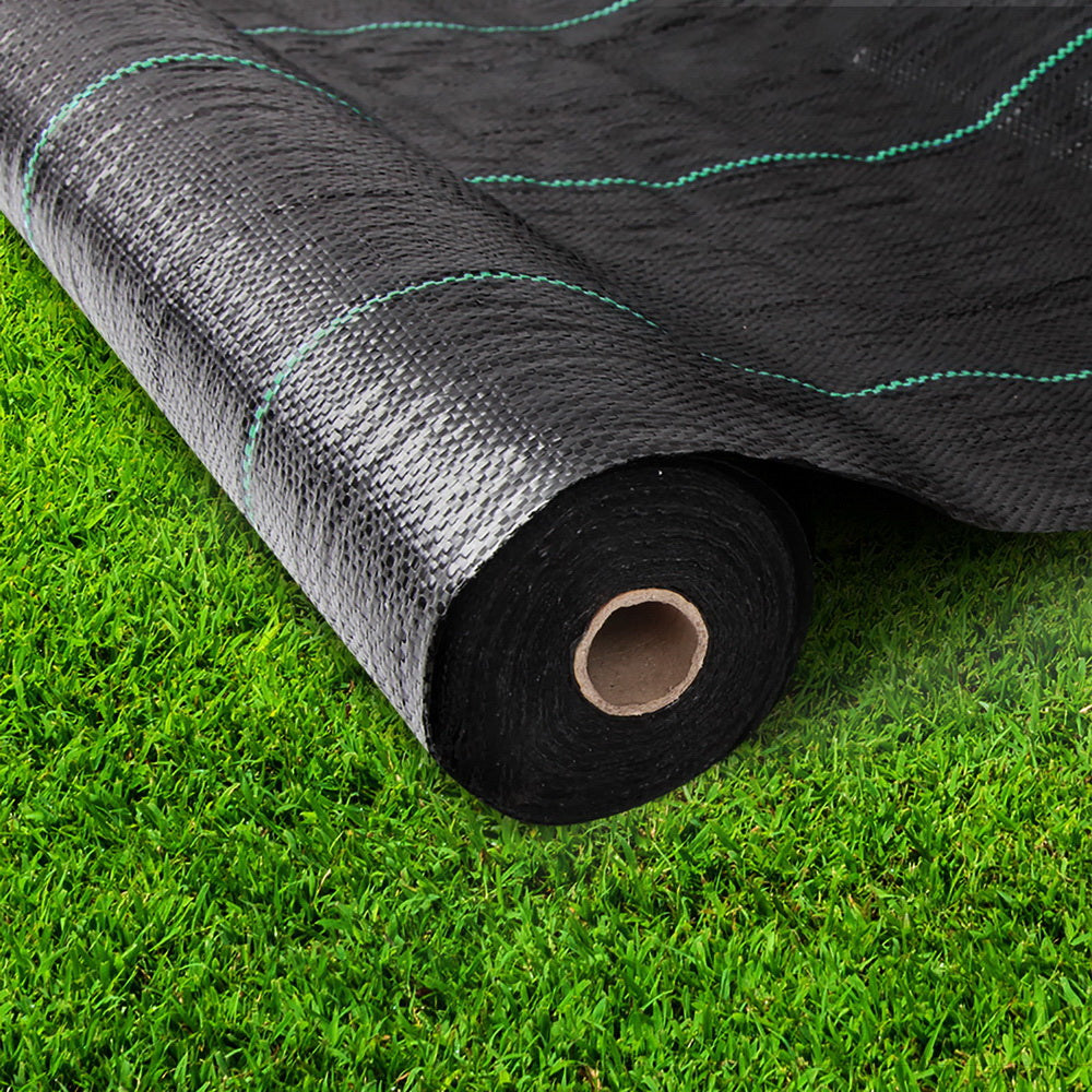 Instahut 0.915m x 50m Weed Control Mat - UV Resistant, Durable, Porous Surface - SuperSaverAU - view 7