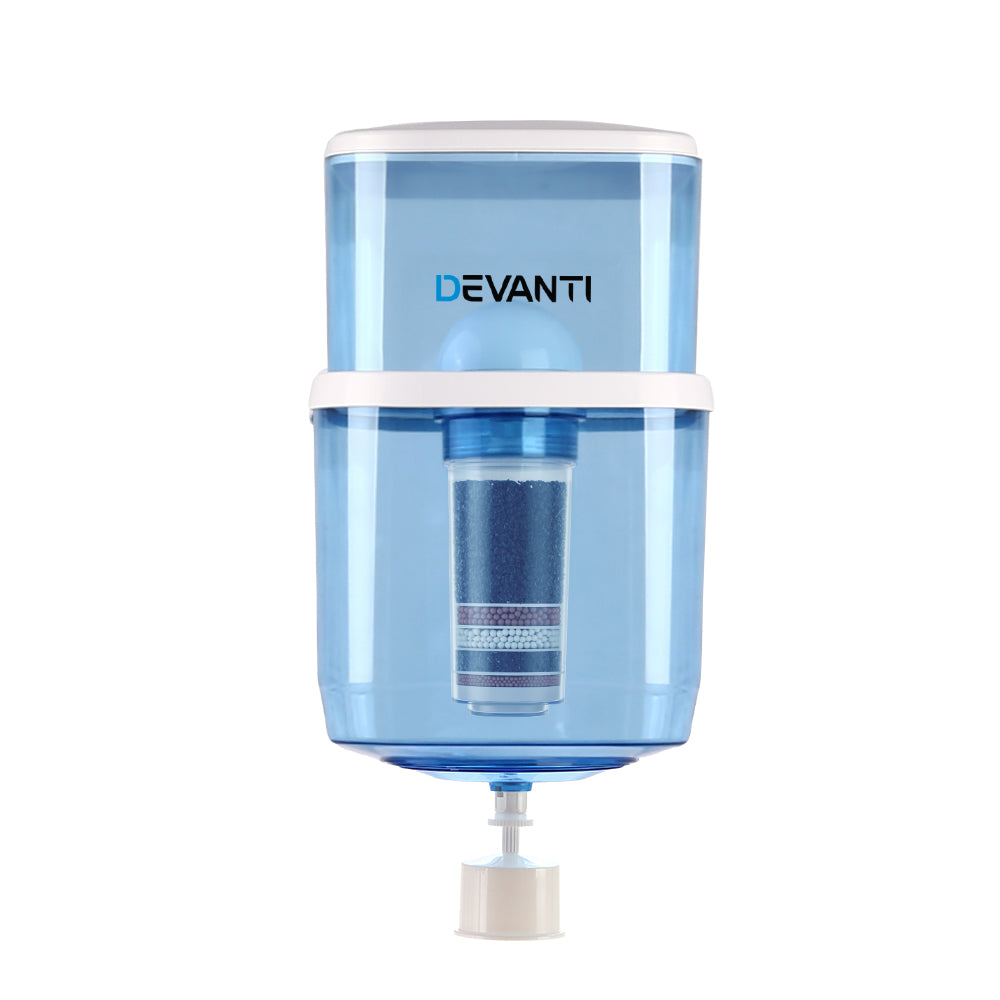 Devanti Water Cooler Dispenser 22L Filter Bottle - SuperSaverAU - view 1