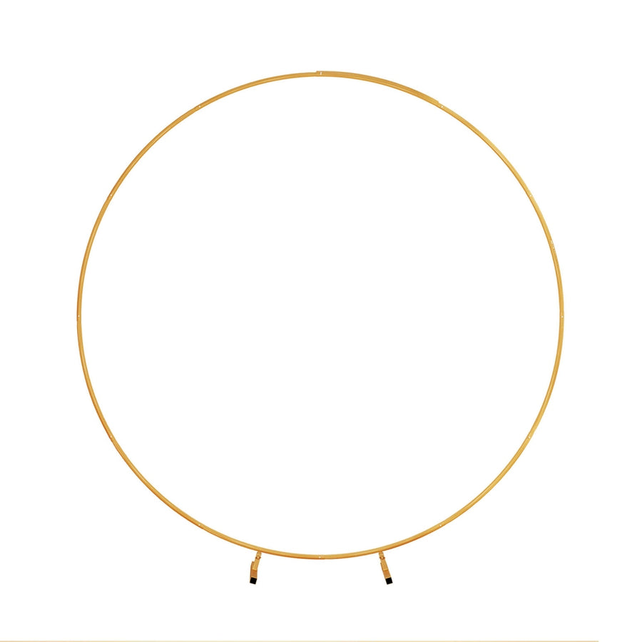 2M Round Backdrop Stand Wedding Background Decoration Party Flower Balloon Display - SuperSaverAU - view 1