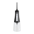 Devanti Black Cordless Water Flosser 350ml with 8 Nozzles and 5 Modes