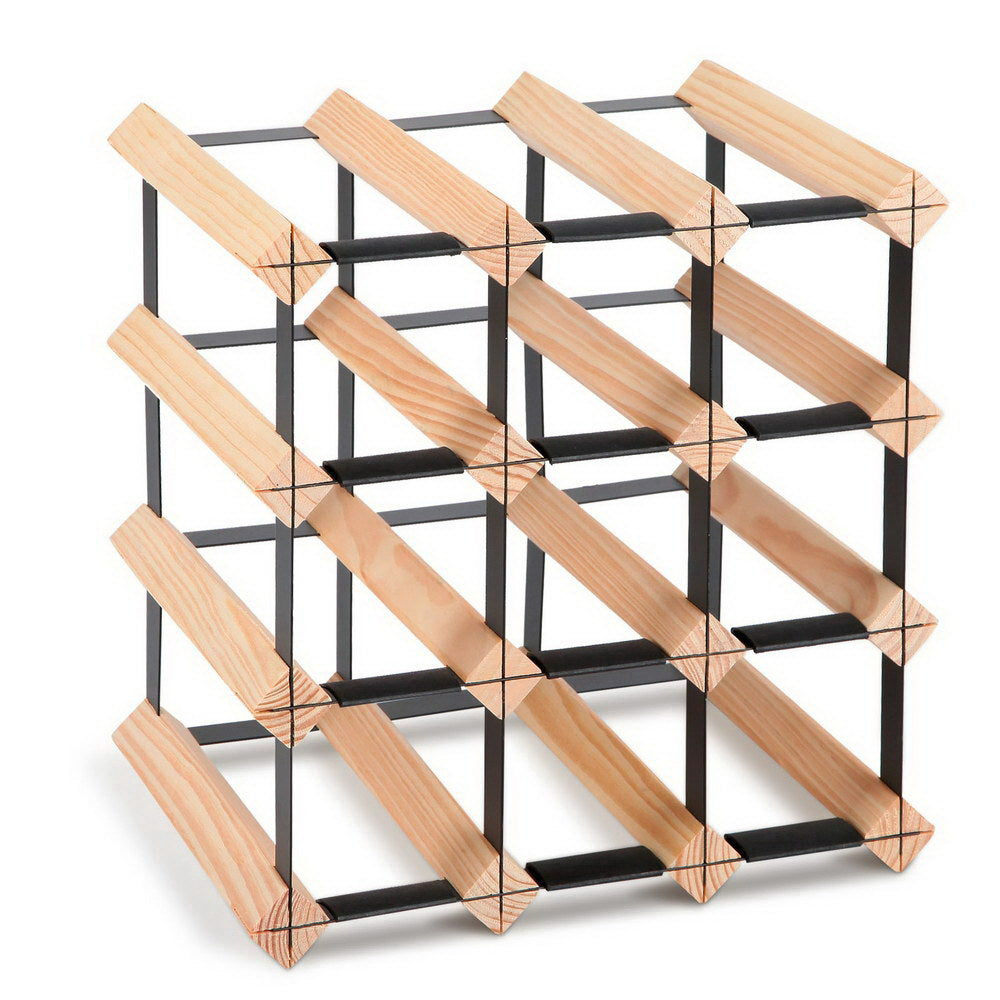 Artiss Wine Rack 12 Bottle - SuperSaverAU - view 1