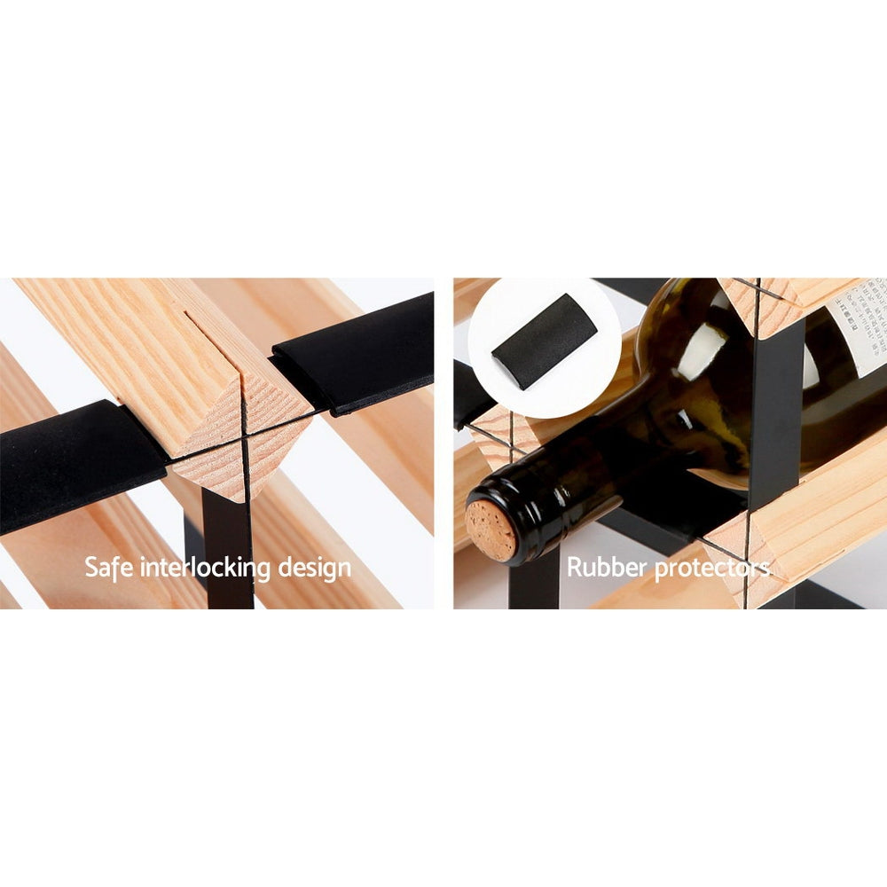 Artiss Wine Rack 20 Bottle - SuperSaverAU - view 3
