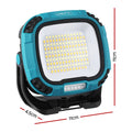 Giantz Work Light 142 LED Rechargeable USB Cordless Magnetic Lamp 11cm - SuperSaverAU - view 2