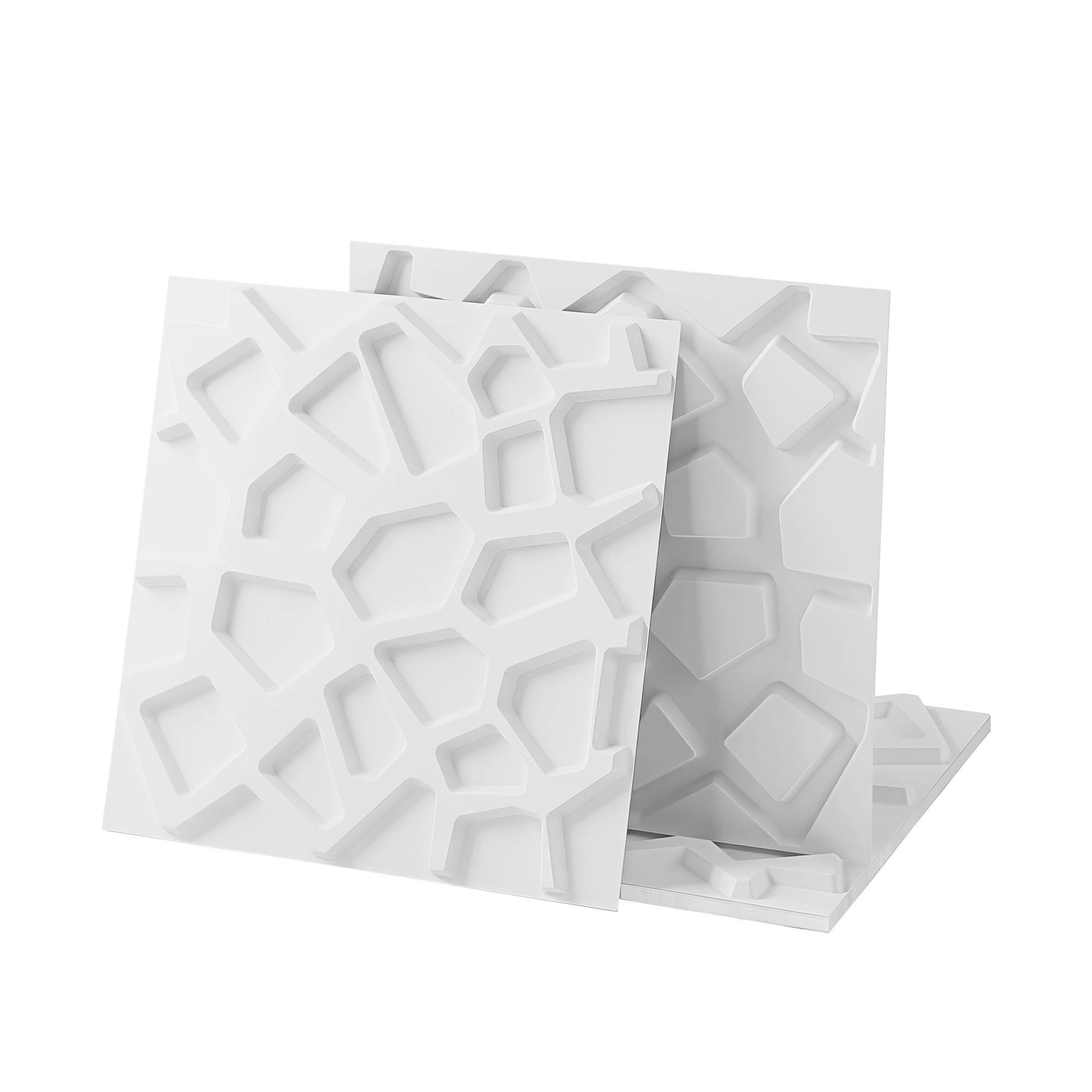 Artiss 3D Wall Panels PVC Decorative Panels 50x50cm Set of 15 Feature Wall Poly - SuperSaverAU - view 9