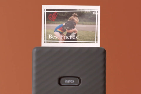 Fujifilm Instax Wide Link Smartphone Printer (Ash White)