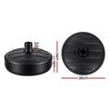 Instahut Outdoor Umbrella Base 38cm x 14cm Fillable Plastic Holder 35-38mm - SuperSaverAU - view 3