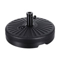 Instahut Outdoor Umbrella Base 51cm x 12cm, Fillable, 30-48mm Pole Holder - SuperSaverAU - view 2