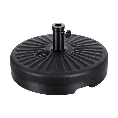 Instahut Outdoor Umbrella Base 51cm x 12cm, Fillable, 30-48mm Pole Holder - SuperSaverAU - view 2