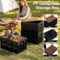 Gardeon 50L Collapsible Outdoor Storage Box Black - SuperSaverAU - view 5