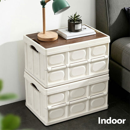 Gardeon 50L Collapsible Outdoor Storage Box