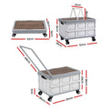 Gardeon 54L Collapsible Outdoor Storage Box with Wheels - SuperSaverAU - view 3