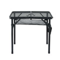 Gardeon BBQ Camp Table, 60*40*56 Portable Foldable Lightweight Grill Outdoor Metal Table 2.5kg - SuperSaverAU - view 3