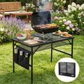 Gardeon BBQ Camp Table, 90*60*66 Portable Foldable Lightweight Grill Outdoor Metal Table 3.9kg - SuperSaverAU - view 1