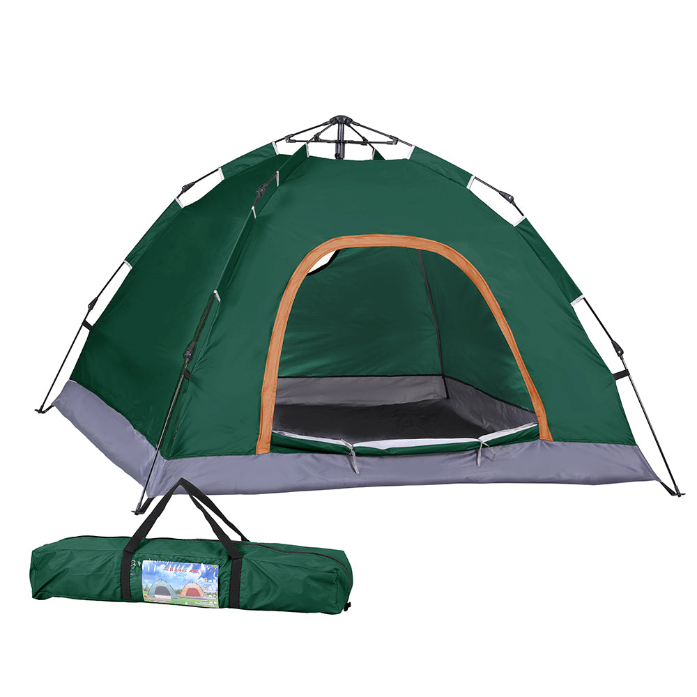 Weisshorn Camping Tent Instant Tent Pop up 2 Person Outdoor Hiking Tents Hiking Green - SuperSaverAU - view 2