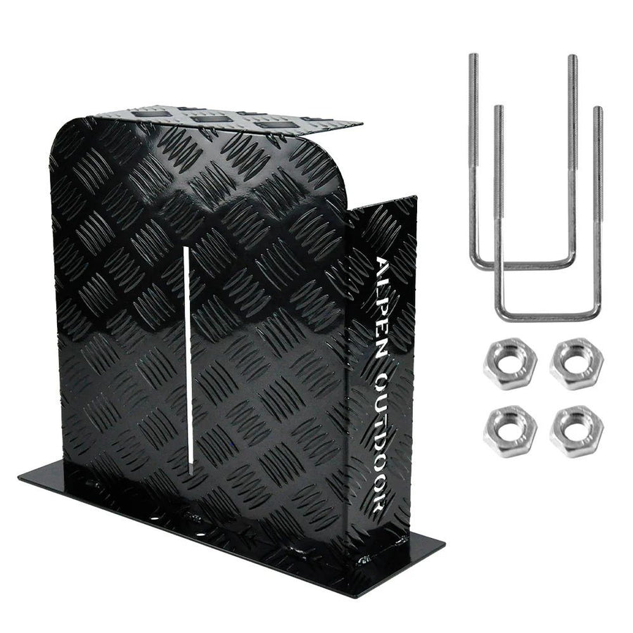 Alpen Outdoor 2mm Aluminium Diesel Heater Fuel Tank Cover - Double Side Black