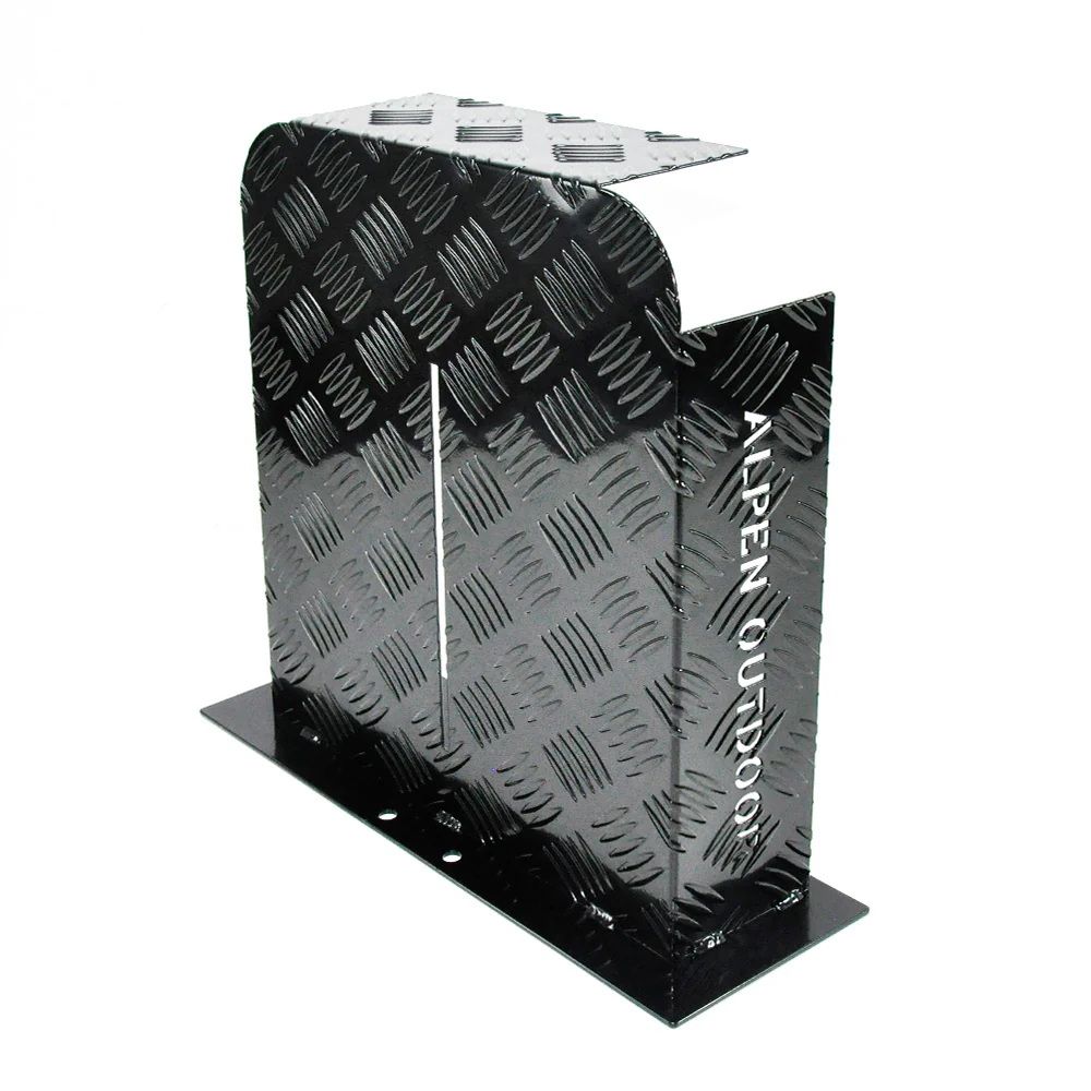 Alpen Outdoor 2mm Aluminium Diesel Heater Fuel Tank Cover - Double Side Black