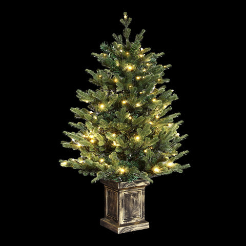Jingle Jollys Christmas Tree 1.2M LED Potted Xmas Tree Party Decor 8 Light Modes - SuperSaverAU - view 2