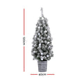 Jingle Jollys Christmas Tree 1.2M Potted Snowy Xmas Tree - SuperSaverAU - view 2