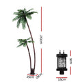 Jingle Jollys Christmas Tree 2.1m LED Lighted Xmas Palm Trees Party Decorations - SuperSaverAU - view 2
