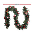 Jingle Jollys 2.7m Christmas Garland with Decorations Xmas Wedding Party - SuperSaverAU - view 2