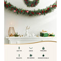 Jingle Jollys 2.7m Christmas Garland with Decorations Xmas Wedding Party - SuperSaverAU - view 3