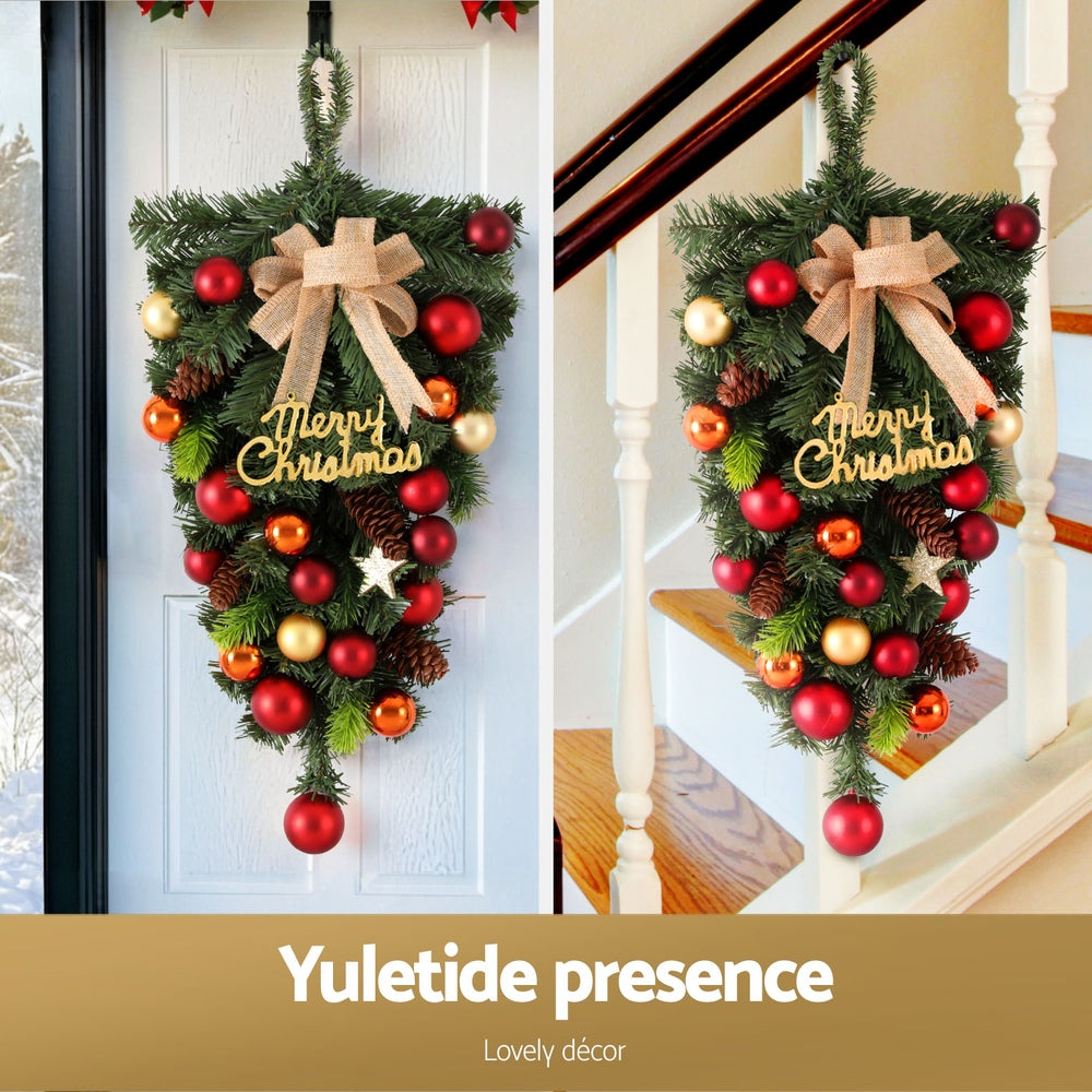 Jingle Jollys Hanging Christmas Garland 50CM Ornaments Party Decorations - SuperSaverAU - view 5