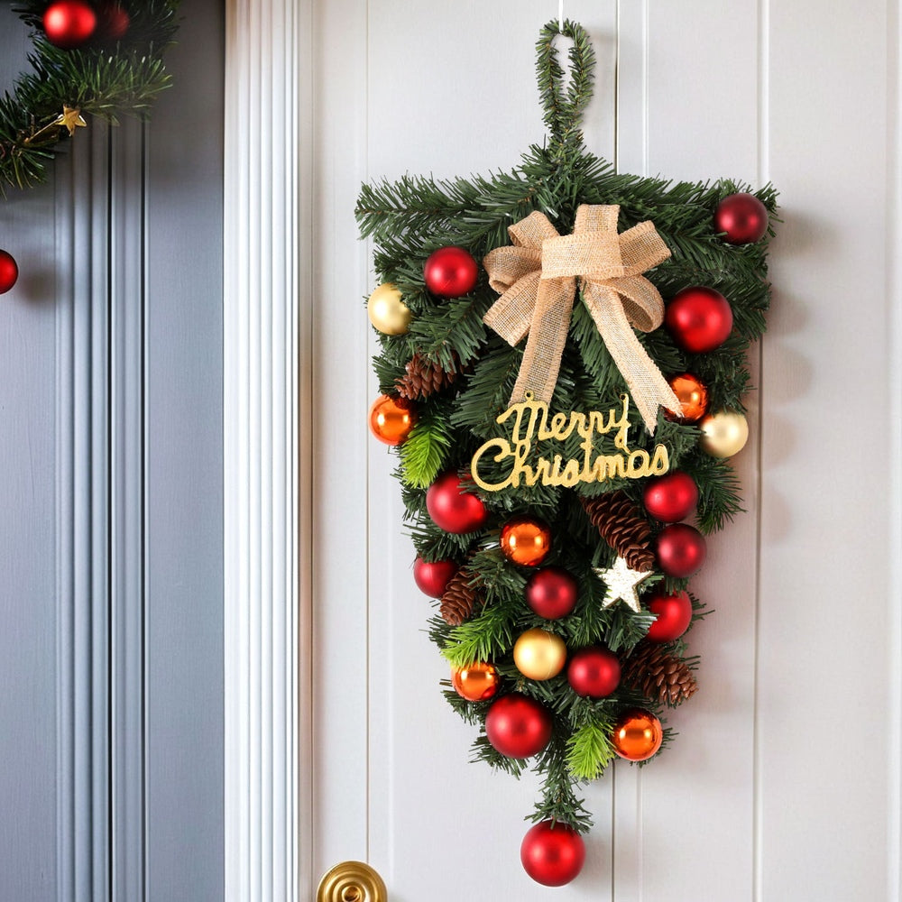 Jingle Jollys Hanging Christmas Garland 50CM Ornaments Party Decorations - SuperSaverAU - view 6