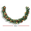 Jingle Jollys 1.8M Christmas Garland Pre-lit LED Pine Cones Berries Xmas Decor - SuperSaverAU - view 2