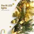 Jingle Jollys 3M Christmas Garland Pre-lit LED Lights Snow Frosted Tips Decor - SuperSaverAU - view 6