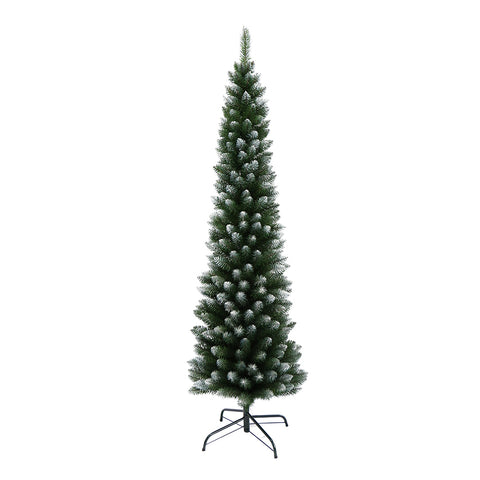 Jingle Jollys Christmas Tree 1.8m Xmas Tree Decorations Snowy 300 Tips - SuperSaverAU - view 1