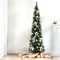 Jingle Jollys Christmas Tree 1.8m Xmas Tree Decorations Snowy 300 Tips - SuperSaverAU - view 5
