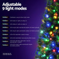 Jingle Jollys 1.8M Pre-lit Christmas Tree 8 Mode Multi Colour 200 LED Light Xmas - SuperSaverAU - view 2