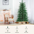 Jingle Jollys Christmas Tree 1.5M LED Xmas Tree Sparse 263 Tips Party Decoration - SuperSaverAU - view 4
