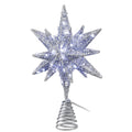 Jingle Jollys 3D Christmas Tree Topper Star LED Decorations Xmas Party Timer - SuperSaverAU - view 3