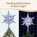 Jingle Jollys 3D Christmas Tree Topper Star LED Decorations Xmas Party Timer - SuperSaverAU - view 4