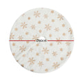 Jingle Jollys Christmas Tree Skirt 90cm Snowflake Ornaments Xmas Decorations - SuperSaverAU - view 2