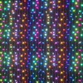 3X6M Christmas Lights Curtain Light 960 LED RGB Remote Jingle Jollys - SuperSaverAU - view 1