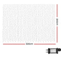 3X6M Christmas Lights Curtain Light 960 LED RGB Remote Jingle Jollys - SuperSaverAU - view 2
