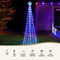 1.8M Christmas Tree 265 LED RGB Fairy Lights Jingle Jollys - SuperSaverAU - view 4